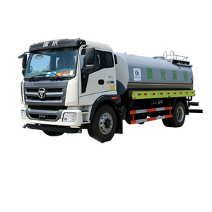Autocisterna Foton 4X2 13CBM ad alta pressione Euro 5 per raffreddamento stradale, pulizia cortili e irrigazione campi, consegna rapida, disponibile all'ingrosso direttamente dalla fabbrica - Product Image 3