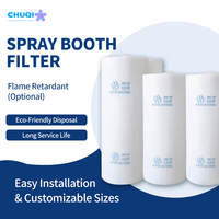 Rollo de Filtro de Techo para Cabina de Pintura Sintética, Nuevo Filtro de Entrada de Aire G3 G4, Mediano, Hecho de Fibra Sintética