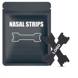 Strip hidung Anti dengkur Logo kustom solusi pasokan kesehatan pereda pernapasan kanan untuk pernapasan mampat hidung - Product Image 1