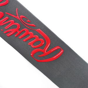 3D Silicone cao su dập nổi logo in Ban nhạc đàn hồi Webbing boxer đàn hồi dây thắt lưng tráng ban nhạc đàn hồi cho đồ lót nylon - Product Image 5