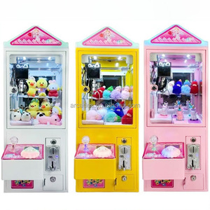 Nhà máy trực tiếp bán tùy chỉnh nhà sử dụng đồng tiền hoạt động trẻ em Arcade đồ chơi sang trọng búp bê giải thưởng móng vuốt nhỏ cần cẩu máy bán hàng tự động Nhà cung cấp - Product Image 1