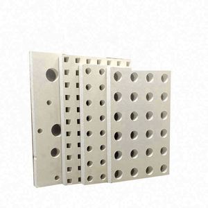 Tablero de techo de yeso acústico Sistema de absorción de sonido de junta sin costuras perforada Placa de yeso 1200x2400mm - Product Image 1