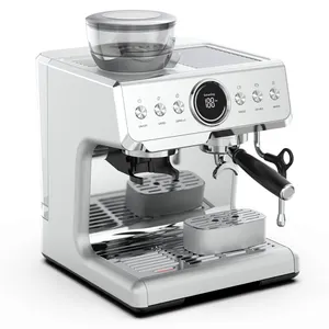 2024 Milk Tank Double Cup Latte Touch Digital Steam Frother Coffee Maker Smart Automatic Espresso Cappuccino Machine