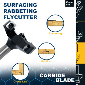 Fraises <span class=keywords><strong>de</strong></span> surfage pour spoilboard CNC, deux inserts en carbure, <span class=keywords><strong>fraise</strong></span> <span class=keywords><strong>à</strong></span> 3 flûtes pour l'aplatissement et le chanfreinage, <span class=keywords><strong>fraise</strong></span> <span class=keywords><strong>à</strong></span> raboter, <span class=keywords><strong>fraise</strong></span> <span class=keywords><strong>à</strong></span> planer - Product Image 3