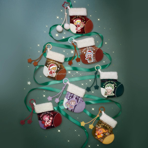 Оригинальная серия POPMART Apple of My Eye: мини-сумочка-сюрприз, брелок <span class=keywords><strong>Labubu</strong></span>, Dimoo, Hacipupu, рождественское украшение, кукла - Product Image 2