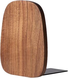 Fermalibri in Legno di Noce e Faggio con Logo Personalizzato Inciso, Forma Irregolare <span class=keywords><strong>Verticale</strong></span>, Design Moderno e Lussuoso per il Ritorno a Scuola - Product Image 1