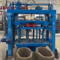 Machine à briques creuses en ciment et cendres volantes entièrement automatique QTJ4-30 de Chine avec composants essentiels (roulements et engrenages) – Prix usine