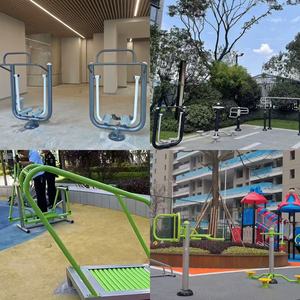 Équipement de <span class=keywords><strong>fitness</strong></span> extérieur Flyingkids en acier galvanisé et acier inoxydable 304/316 pour exercices de calisthénie, parc de sport, salle de sport, <span class=keywords><strong>CrossFit</strong></span> - Product Image 3