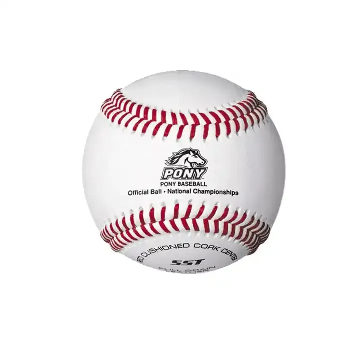 9 pulgadas 5oz oficial de la liga de béisbol/práctica de béisbol/de béisbol de cuero para la formación