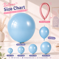 Toptan Sihirli Makaron Pastel Renkli Bağlama Bükme Kutlama Süsleme Parti Malzemeleri Çocuk Partisi Süslemeleri için Balon