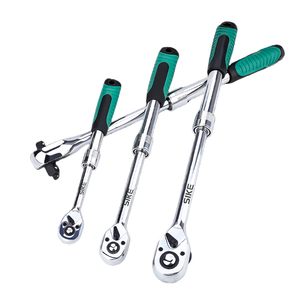 Clé à cliquet télescopique extensible de 1/2 pouce à dégagement rapide en acier au chrome-vanadium de qualité industrielle, personnalisable OEM, garantie 1 an - Product Image 2