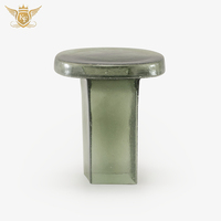 Fabricant de meubles marque italienne style luxe léger mobilier moderne acrylique table basse ronde