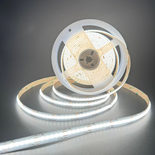 Rgbw Cob Led Strip 24v 576LEDs/m 840LEDs/m 21W/m IP20 IP67 5M 10M 12MM Width RGB RGBW RGBCCT White PCB Smart Strip Lights