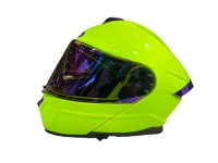 CL Modèle UM109 Motocross Double Lentille Flip-Up Full-Face Casque de Moto ABS DOT Certifié Nouveau Double D Fermeture Hommes Femmes