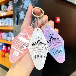 Porte-clés en acrylique créatif pour le <span class=keywords><strong>tennis</strong></span> <span class=keywords><strong>de</strong></span> <span class=keywords><strong>table</strong></span>, club <span class=keywords><strong>de</strong></span> football, pendentif coloré, cadeau suspendu pour sac d'hôtel - Product Image 3