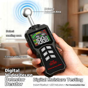 Humidimètre <span class=keywords><strong>pour</strong></span> <span class=keywords><strong>bois</strong></span>, humidimètre <span class=keywords><strong>pour</strong></span> murs, maçonnerie et béton avec écran LCD couleur, alarme, modèle ZL62B, <span class=keywords><strong>sonde</strong></span> de 58 mm, profondeur de 5 à 40 mm - Product Image 5