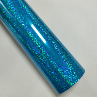Vinilo Holográfico de Colores Populares para Manualidades, Vinilo Holográfico con Degradado Arcoíris, Vinilo Autoadhesivo