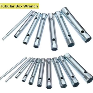 7PC/10PC 8-19mm 6-22mm Metric Tubular Box <strong>Wrench</strong> <strong>Set</strong> <strong>Tube</strong> Bar Spark-Plug Spanner for Automotive Plumb Repair Steel Double Ended - Product Image 6