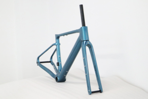 Cuadro de carbono Gravel Bike-Diseño monocasco ligero Compatible con neumáticos 45c para montar en una aventura todoterreno - Product Image 4