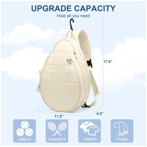 Sac de sport PLAYMAX en tissu Oxford imperméable avec séparation humide/sec, grande capacité, pour basketball, badminton et activités de plein air - Product Image 3
