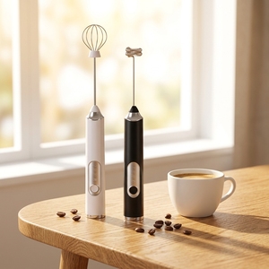 <span class=keywords><strong>Mousseur</strong></span> <span class=keywords><strong>à</strong></span> <span class=keywords><strong>lait</strong></span> électrique portable compact et pratique <span class=keywords><strong>à</strong></span> 3 vitesses réglables, idéal pour le café et le latte – Le choix le plus vendu - Product Image 2