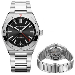 Reloj de Negocios de Lujo para Hombre, Venta Caliente de Fábrica, Acero Inoxidable 316, Movimiento Automático Japonés NH34, Resistente al Agua, Personalizable - Product Image 1