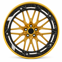 Jantes en fibre de carbone ForgeLab personnalisées 18 20 22 24 26 19 pouces 5x114.3 5X120 6X139.7 Mercedes Corvette Land Rover Rolls-Royce