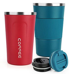 Gobelet isolé sous vide en acier inoxydable de 12 oz tasse de voyage à <span class=keywords><strong>café</strong></span> anti-éclaboussures avec couvercle tasse thermos pour garder chaud/<span class=keywords><strong>café</strong></span> glacé - Product Image 5