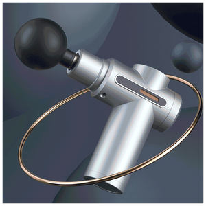 Mini <span class=keywords><strong>pistola</strong></span> de mano para 4 cabezales de masaje, <span class=keywords><strong>pistola</strong></span> de masaje vibratorio, relajación muscular, <span class=keywords><strong>pistola</strong></span> de masaje recargable para hombre - Product Image 3