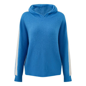 Maglione lavorato a <span class=keywords><strong>maglia</strong></span> da <span class=keywords><strong>donna</strong></span> personalizzato a manica lunga con spalle scoperte da <span class=keywords><strong>donna</strong></span> Pullover in <span class=keywords><strong>maglia</strong></span> con perline da <span class=keywords><strong>donna</strong></span> - Product Image 1