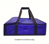 Sac isotherme pour pizza grande capacité 16 pouces avec logo client – Sac de livraison de pizza robuste avec poignée renforcée