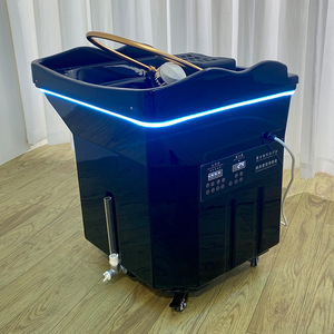 Équipement <span class=keywords><strong>de</strong></span> spa capillaire portable, thérapie <span class=keywords><strong>de</strong></span> spa pour la tête, lavage des cheveux sans plomberie, lavabo portable avec réservoir <span class=keywords><strong>d</strong></span>'eau - Product Image 3