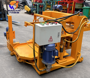 WJ 4-30 Máquina de bloques de hormigón móvil-Fabricante de ladrillos hidráulicos con fácil operación + máquina De fabricación De Briques - Product Image 5