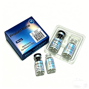 Individuell Bedruckte Peptid-Flaschenetiketten 3ml 5ml 10ml Karton Gefrierschrankgeeignet Schnelle Lieferung für Laborgebrauch Schnelle Produktion - Product Image 2