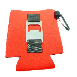 Custom High Quality Collapsible Stubby Holder Neoprene Beer <b>Bottle</b> Holder Can Cooler Stubby Cooler with <b>Bottle</b> Opener - Product Image 5