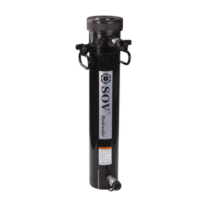 Cylindre hydraulique à double effet en acier ENERPAC, 150 tonnes, 7000 bars/10000 PSI, longue course 815 mm, 10 ans d'utilisation, RR-15032 - Product Image 5