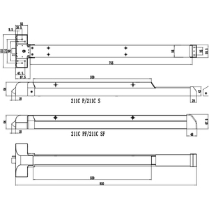 อุปกรณ์ล็อคแรงดันไฟฟ้าแอนซี่เกรด1เหล็กสแตนเลส304 UL ไฟฉุกเฉิน - Product Image 6