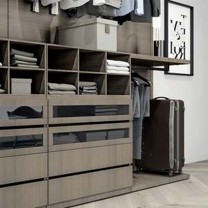 Wooden Home Furniture Cabinet Modern Wooden Walk-in Closet - Product Image 2