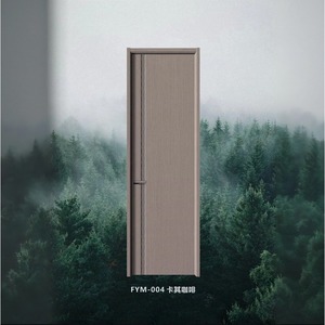 Phòng ngủ sử dụng dễ dàng cài đặt trang trí ra sơn miễn phí Polymer Composite cửa nội thất cửa với khung - Product Image 2