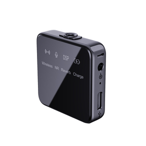 Autonomie de la batterie Microphone Lavalier sans <span class=keywords><strong>fil</strong></span> 24h 3 en 1 Transmission de 50m Microphone Lavalier sans <span class=keywords><strong>fil</strong></span> pour appareil photo Iphone Android - Product Image 3