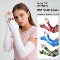 Gants de cyclisme demi-doigts d'été 369 JW-119, taille unique, antidérapants, respirants, élastiques, séchage rapide, pour activités de plein air et transfrontalières