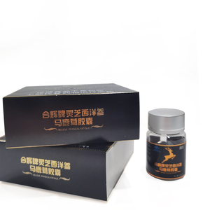 Yüksek kaliteli Ganoderma Lucidum amerikan <span class=keywords><strong>Ginseng</strong></span> ve at geyik boynuz kapsüller bitkisel sağlık ürünleri erkekler için - Product Image 2