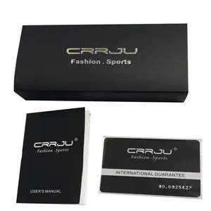 CRRJUウォッチボックスファッションオリジナルペーパーパッケージギフトボックスバッグ、CRRJUウォッチで販売されます (別売りではありません)