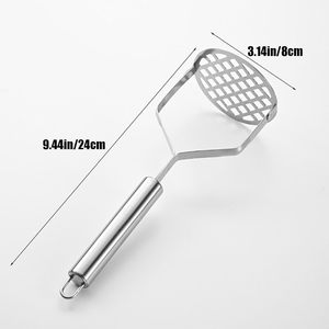 Ustensiles de cuisine en acier inoxydable les plus populaires 2025 : Coupe-pommes de terre, presse-ail, coupe-fruits et gingembre - Product Image 6