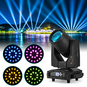 Faro mobile da esterno impermeabile IP65 da 380W con effetto beam, 3IN1 con colore RGBW e modalità di controllo DMX512 - Product Image 2