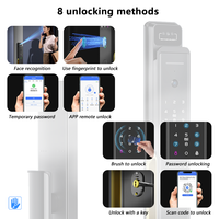 Cerradura Inteligente EY-K900 con Wi-Fi, Reconocimiento Facial 3D, Control por Aplicación y Contraseña, para Madera/Acero/Latón/Acero Inoxidable