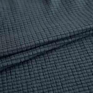 Fourniture d'usine tricoté trame spandex rayure plaid stretch polaire pour housse de canapé - Product Image 5