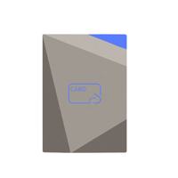 Lecteur de contrôle d'accès 125KHz + 13.56MHz supportant ISO11785(FDX-B)/ISO14443A/B/ISO18092 NFC Forum Tag type1/2/4 UHF PVC Card