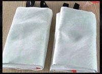 Couverture anti-feu en fibre de verre résistante à la chaleur, taille standard 1m 1.5m, pour la lutte contre les incendies, la fuite d'urgence, la sécurité à la maison et la cuisine