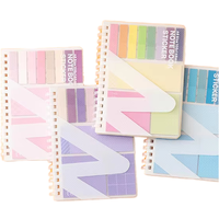 Vente en gros DIY Spirale A5 Notebook avec logo personnalisé Imprimé Reliure à anneaux Bâton de notes pour les écoliers et les étudiants
